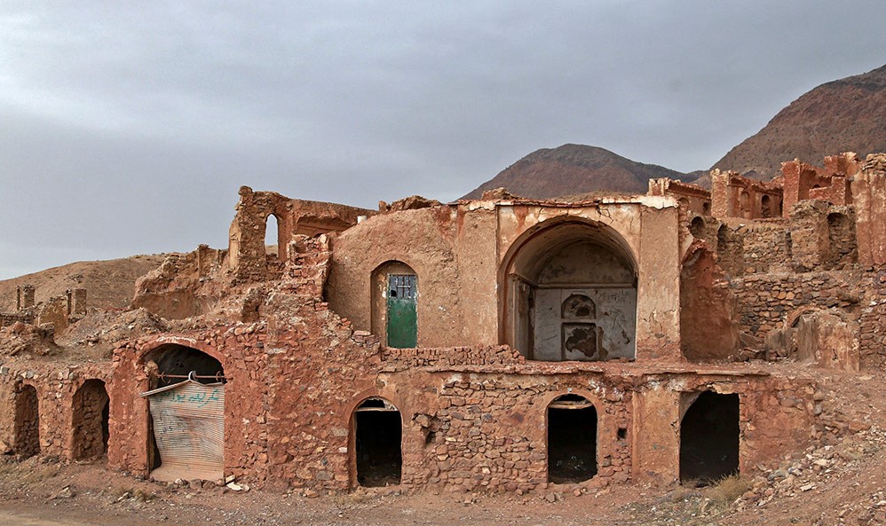 روستا گیسک در زرند کرمان